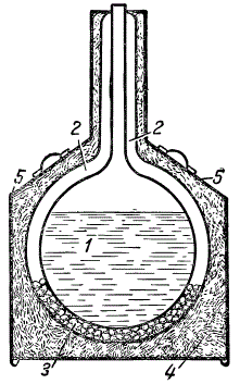 Металлический сосуд для перевозки жидкого кислорода