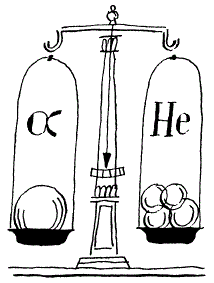 Альфа-частица —  ядро атома гелия